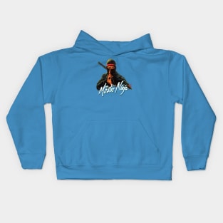 The Master Ninja Martial Arts Vintage Kids Hoodie